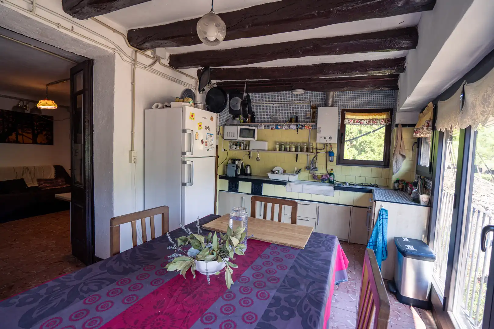 Cuina de Casa adosada en venda en Mura amb Terrassa, Traster i Balcó