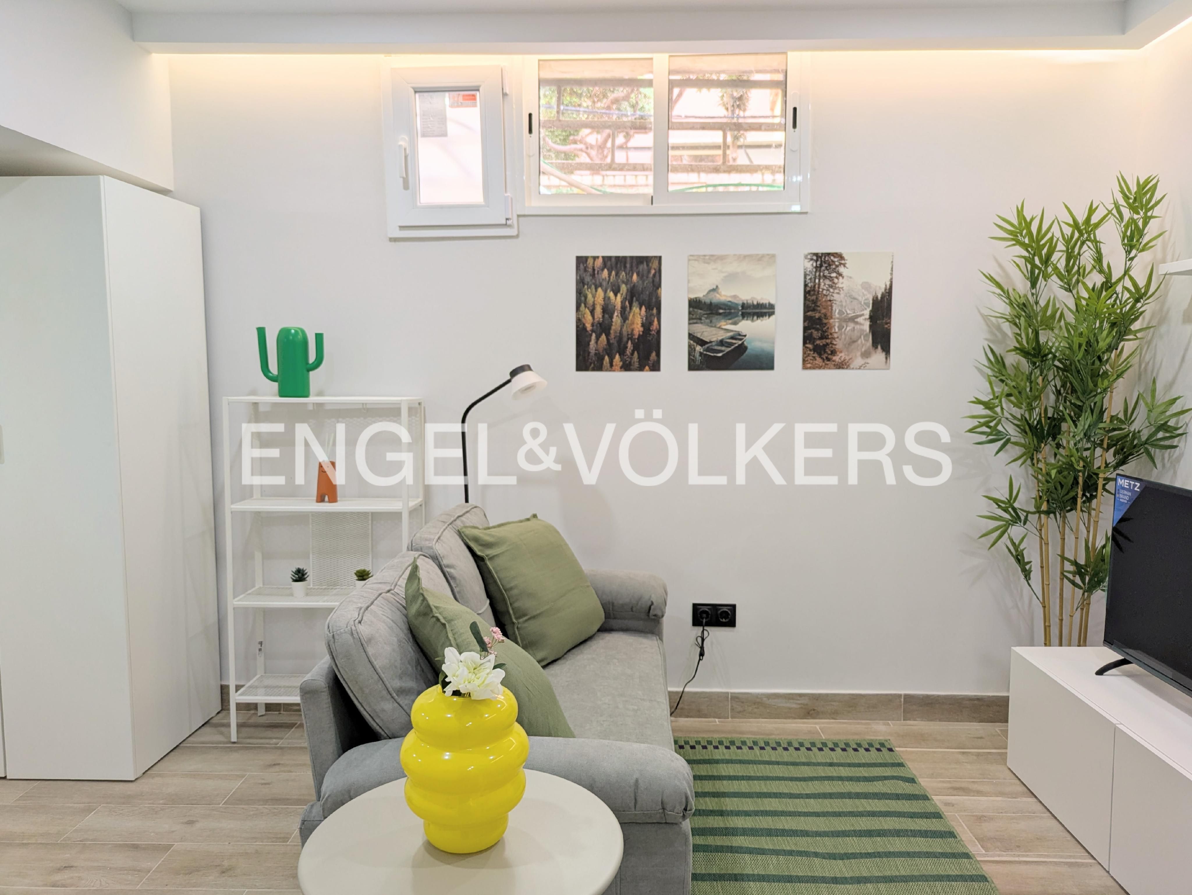 Sala d'estar de Apartament en venda en  Barcelona Capital amb Aire condicionat i Calefacció