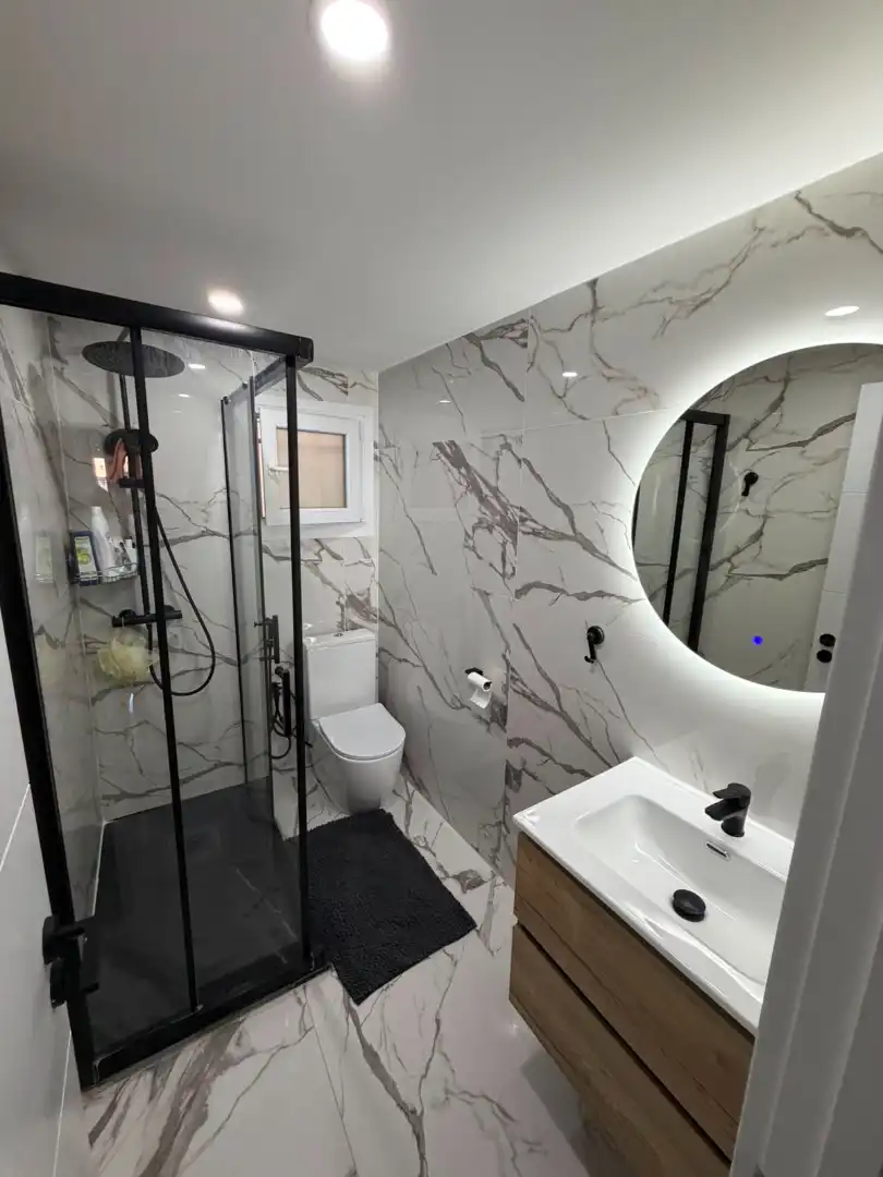Bathroom of Flat for sale in Petrer  with Terrace, Furnished and Balcony