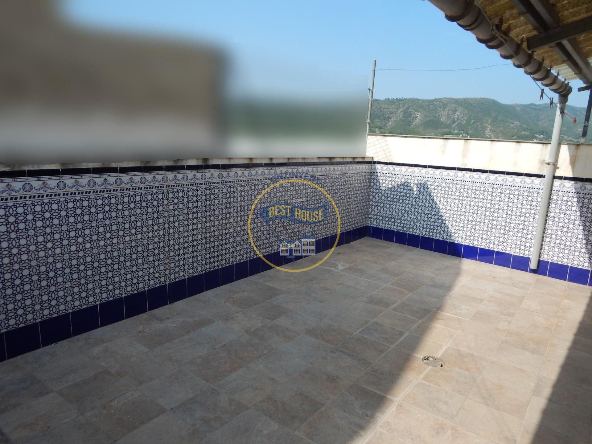 Terrassa de Casa adosada en venda en Aielo de Malferit amb Jardí privat, Terrassa i Traster