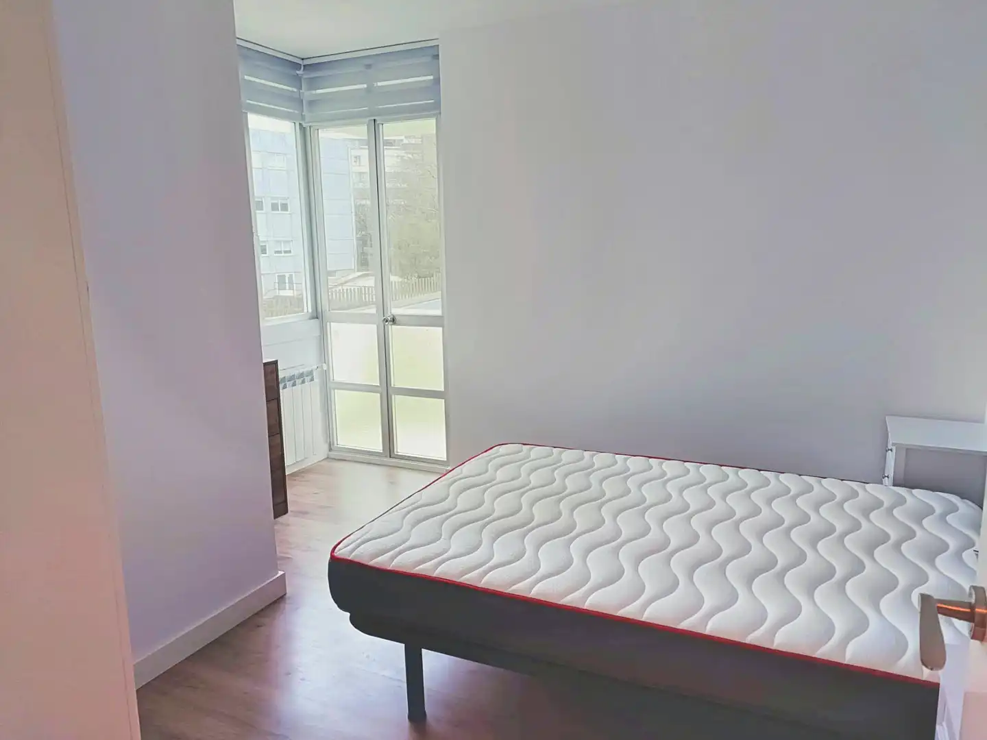 Bedroom of Flat for rent in Ferrol  with Heating, Furnished and Oven