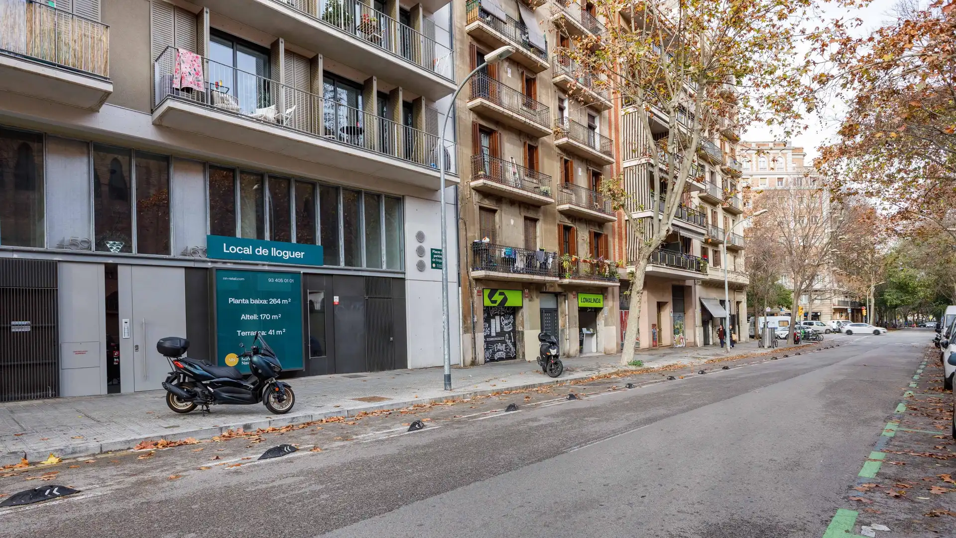 Außenansicht von Geschaftsraum zur Miete in Barcelona mit Terrasse