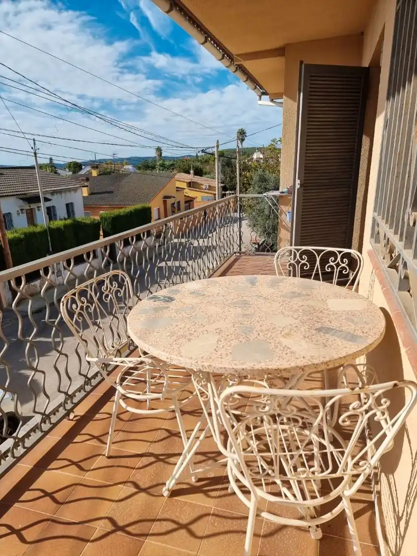 Terrassa de Casa o xalet en venda en Sant Jaume dels Domenys amb Calefacció, Jardí privat i Traster