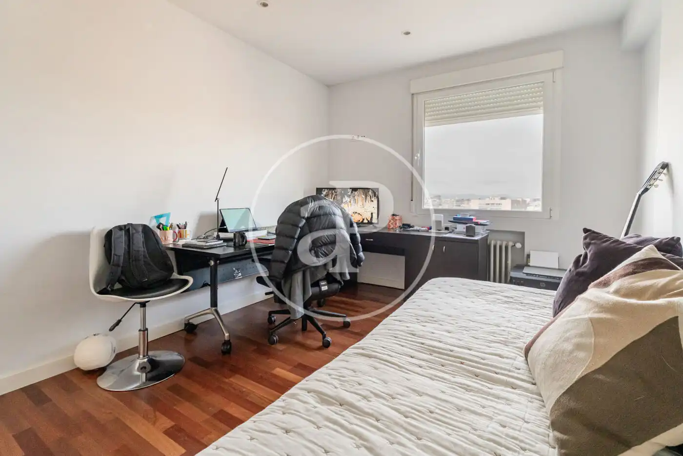 Schlafzimmer von Wohnung zum Verkauf in Madrid mit Klimaanlage und Heizung