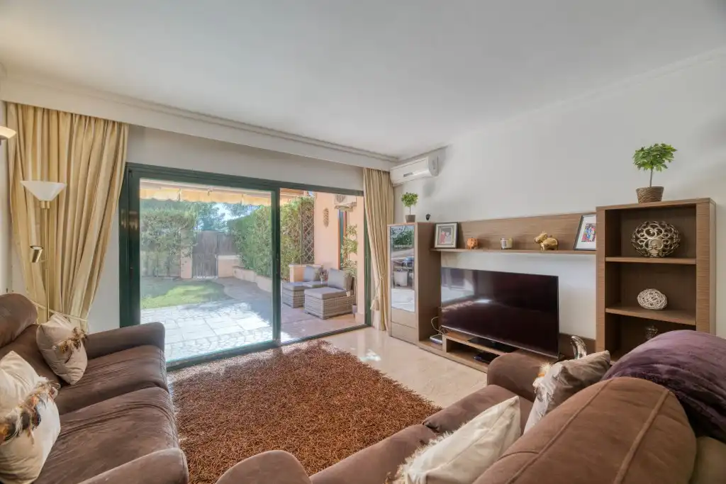 Living room of Apartments for sale in Calvià  with Air Conditioner, Private garden and Terrace