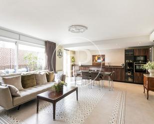 Living room of Duplex for sale in  Barcelona Capital  with Air Conditioner, Heating and Terrace