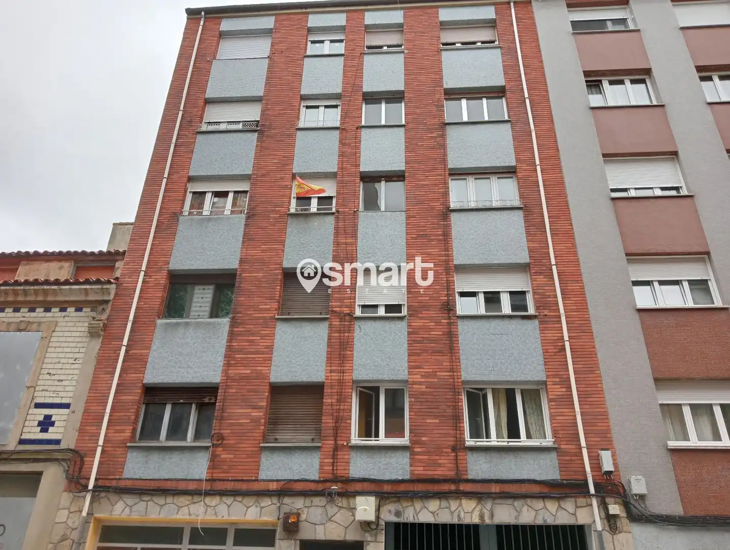 Vista exterior de Piso en venta en Gijón 