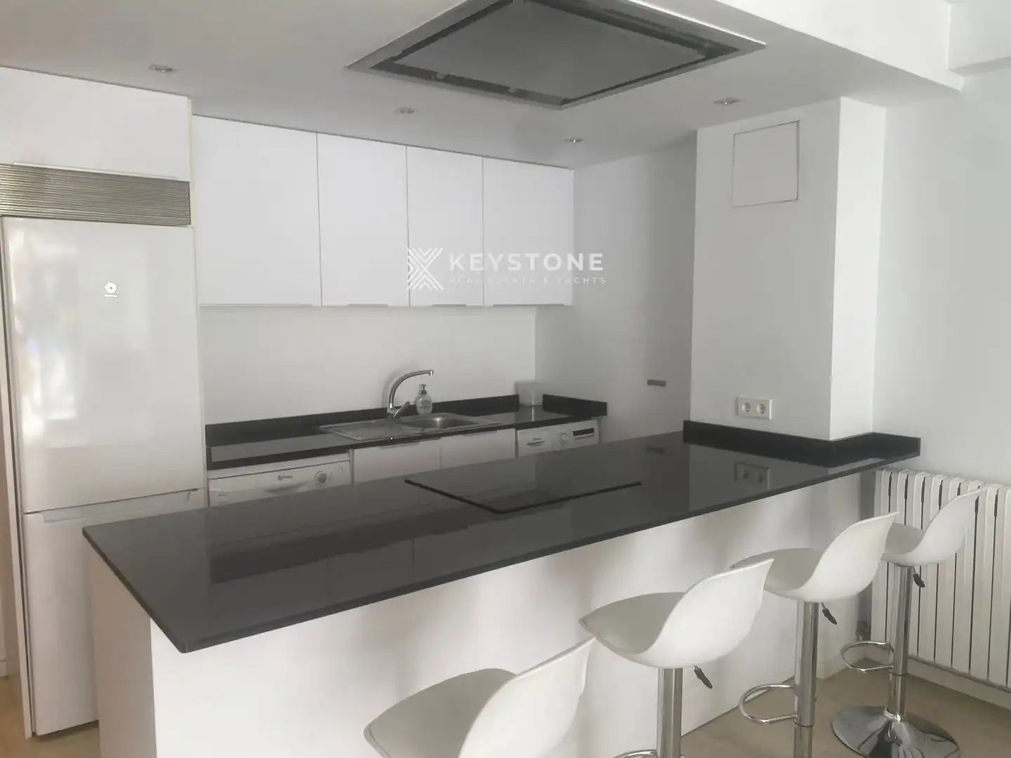 Kitchen of Flat for rent in Calvià  with Air Conditioner, Terrace and Swimming Pool