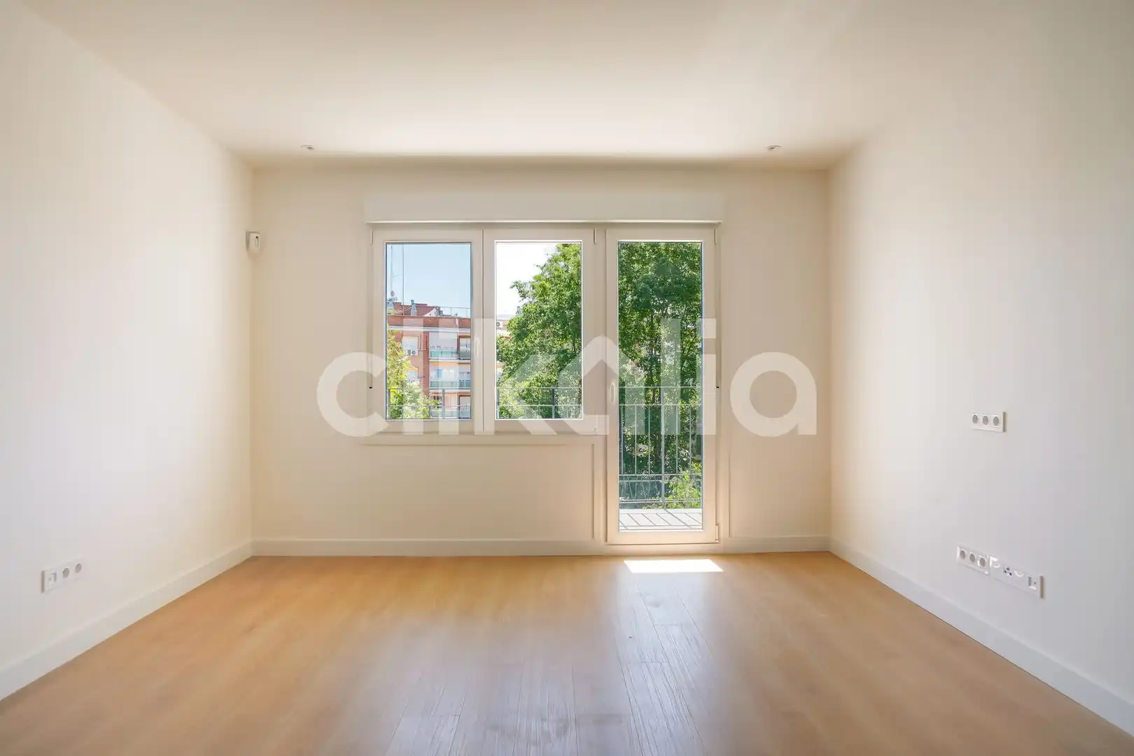 Sala de estar de Piso en venta en  Madrid Capital con Aire acondicionado, Calefacción y Terraza