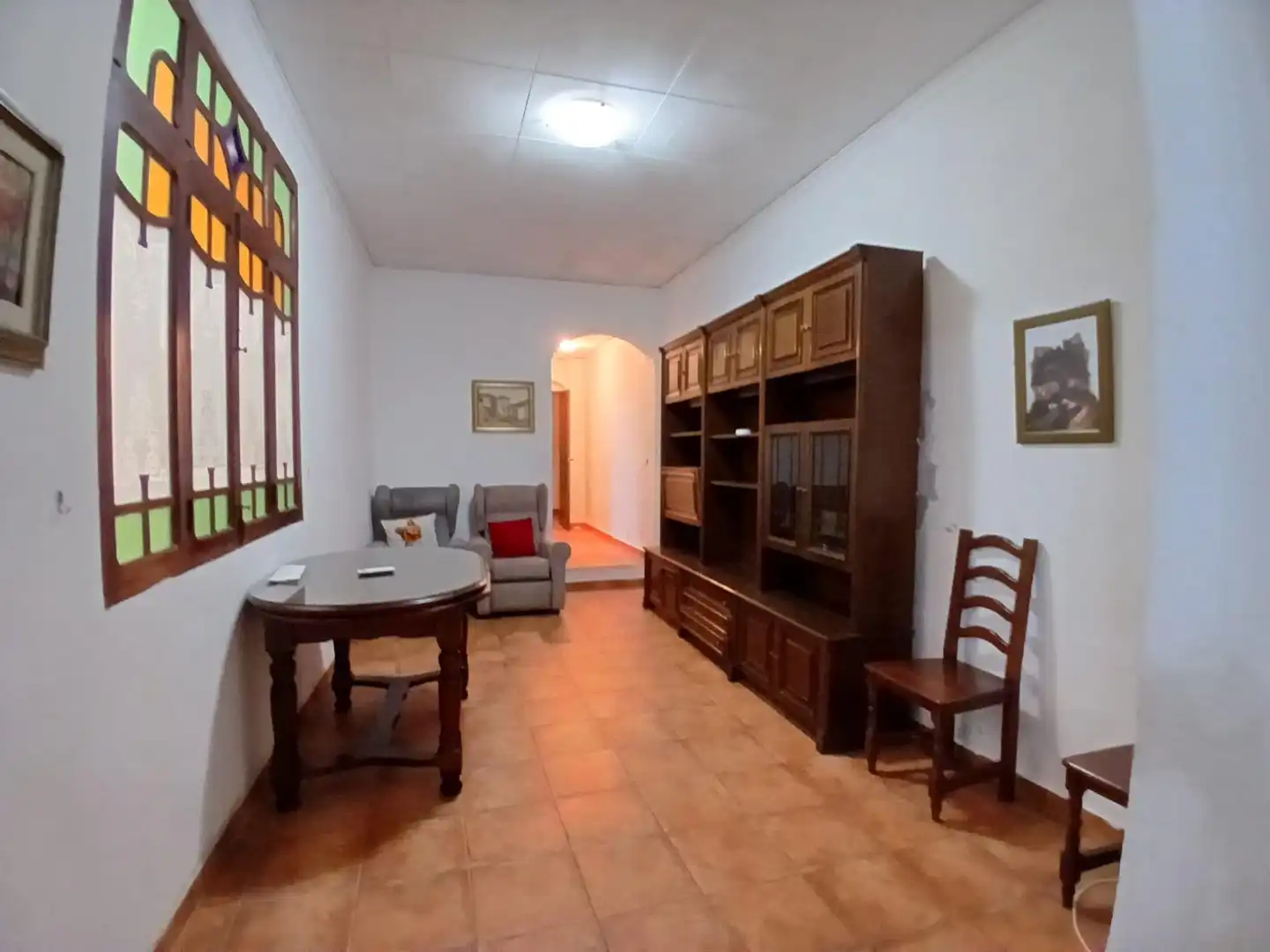 Sala d'estar de Casa o xalet en venda en Carcaixent amb Aire condicionat, Terrassa i Balcó