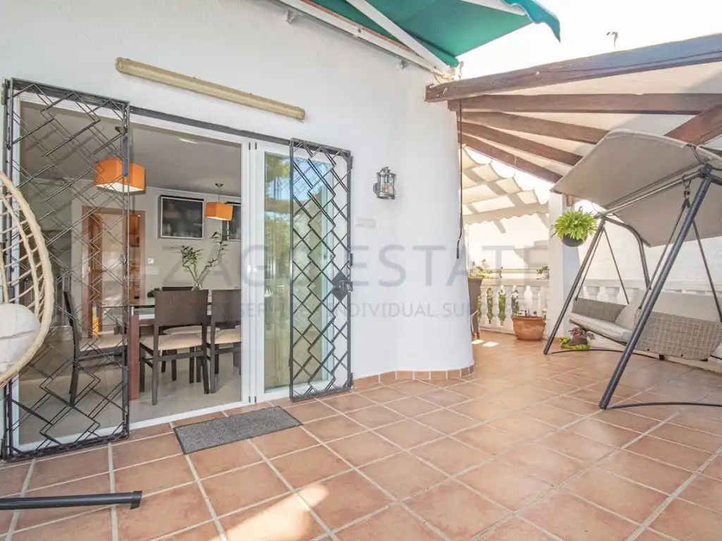 Terraza de Casa adosada en venta en La Nucia