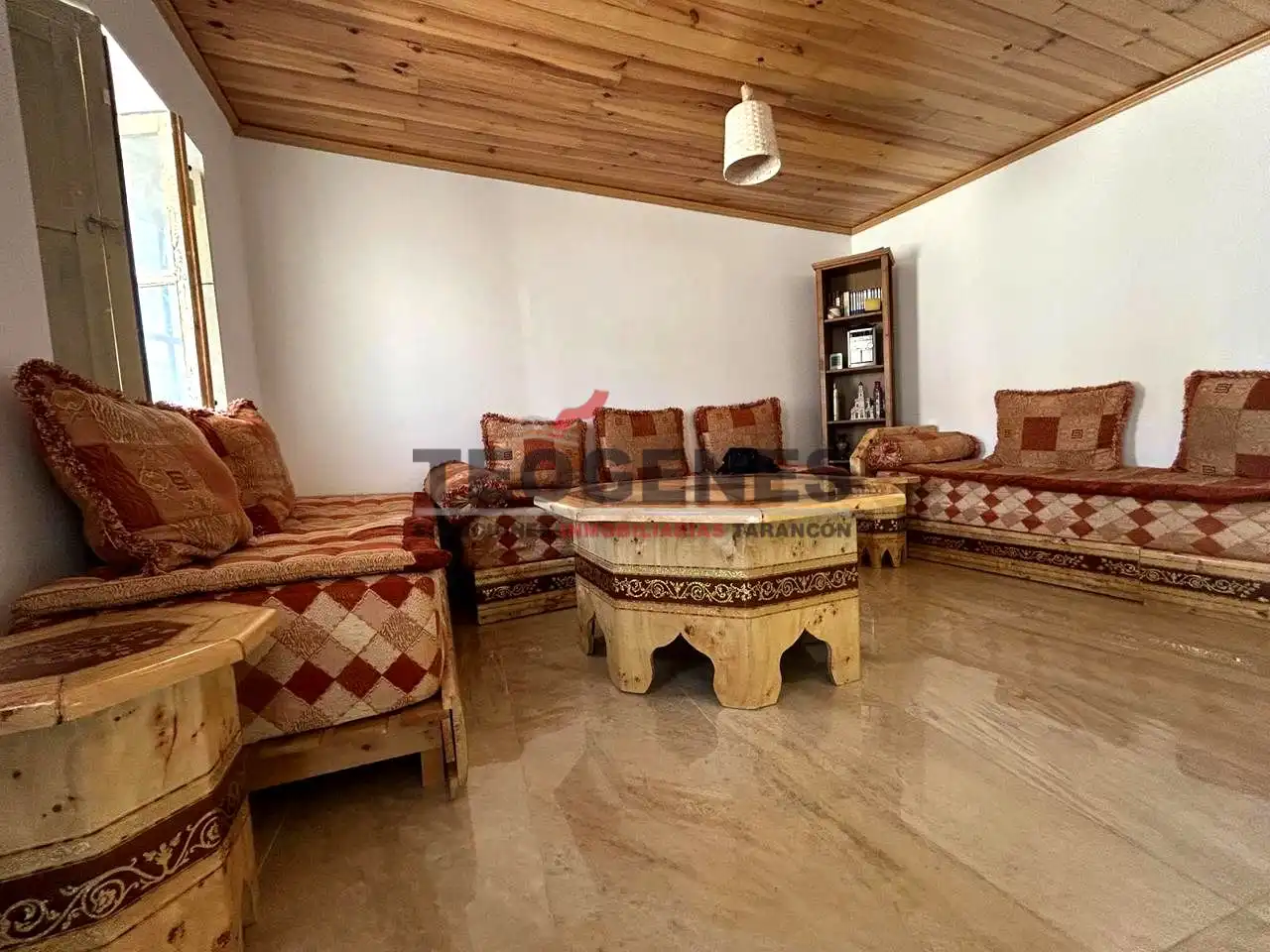 Sala de estar de Casa o chalet en venta en Alcázar del Rey con Amueblado