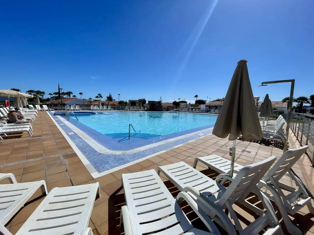 Piscina de Casa o xalet de lloguer en San Bartolomé de Tirajana amb Aire condicionat, Calefacció i Jardí privat