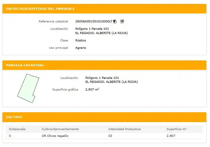 Rustikales Grundstück zum Verkauf in Alberite, imagen 3