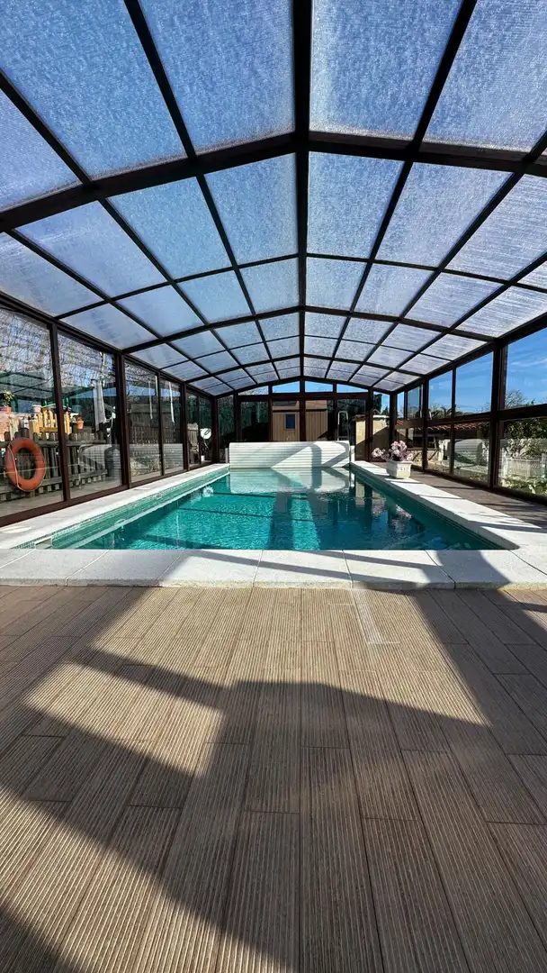 Piscina de Casa o chalet en venta en Parres con Jardín privado, Trastero y Piscina