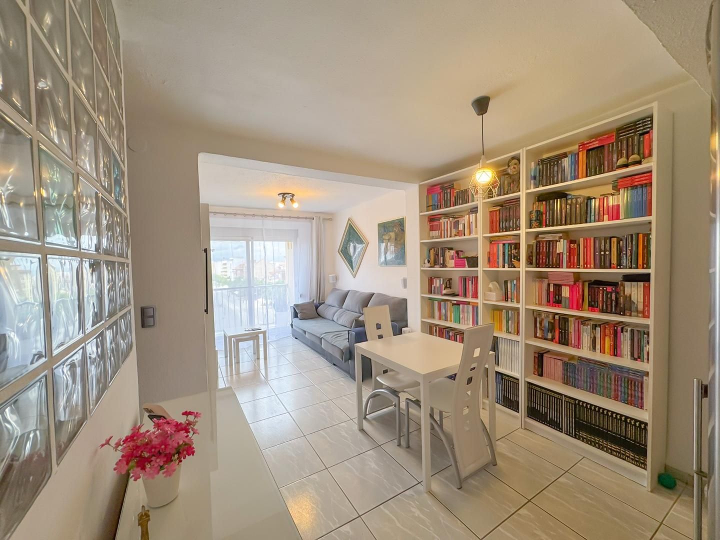 Sala de estar de Apartamento en venta en Dénia con Terraza