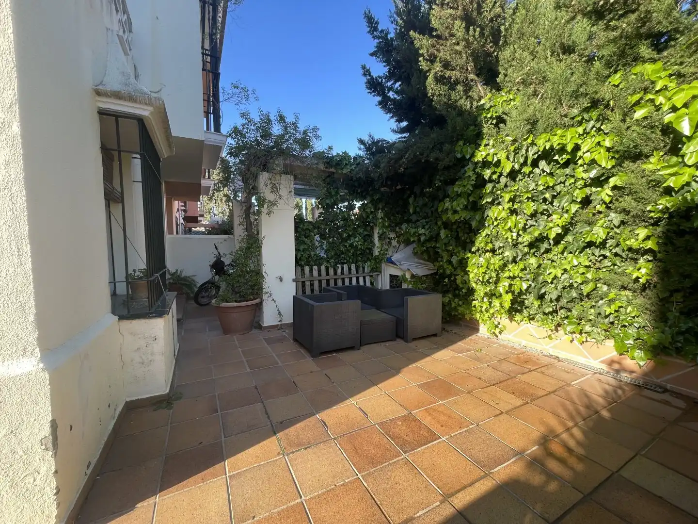 Terraza de Casa adosada en venta en Gines con Aire acondicionado, Calefacción y Trastero