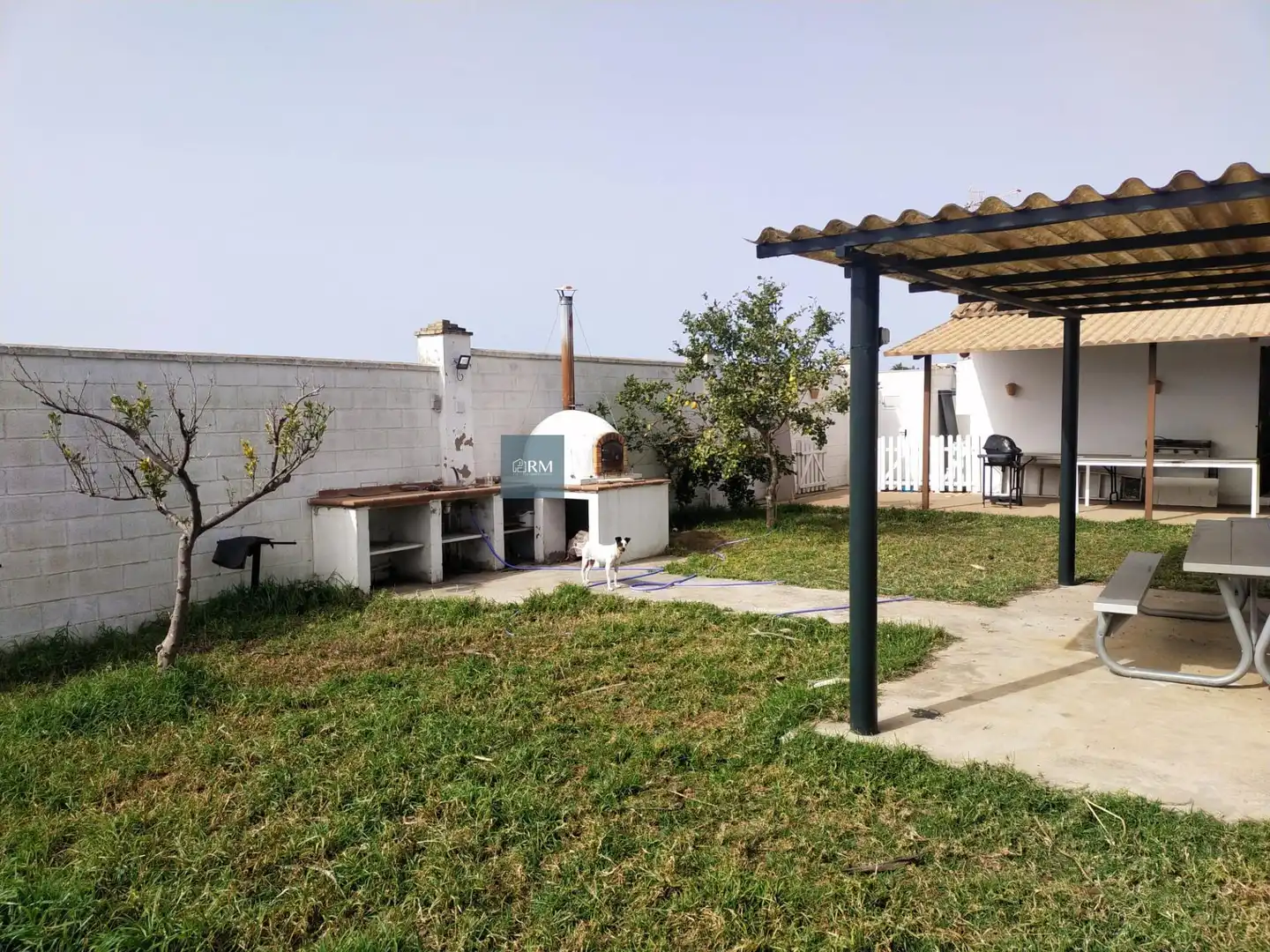 Jardín de Casa o chalet de alquiler en Sanlúcar de Barrameda con Aire acondicionado