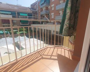 Bedroom of Flat for sale in  Barcelona Capital  with Balcony