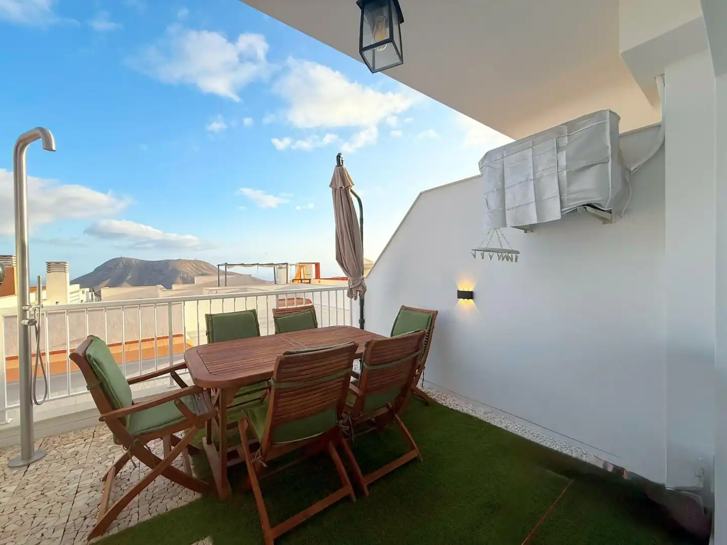 Terrasse von Wohnung zum Verkauf in Arona mit Klimaanlage, Terrasse und Abstellraum