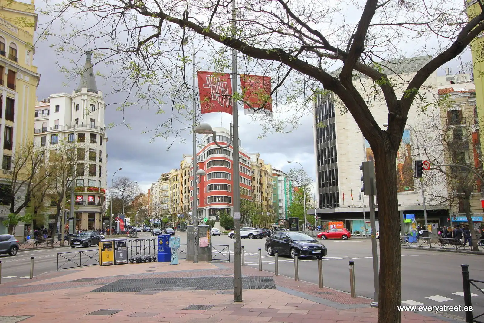 Vista exterior de Pis de lloguer en Madrid amb Aire condicionat, Calefacció i Moblat