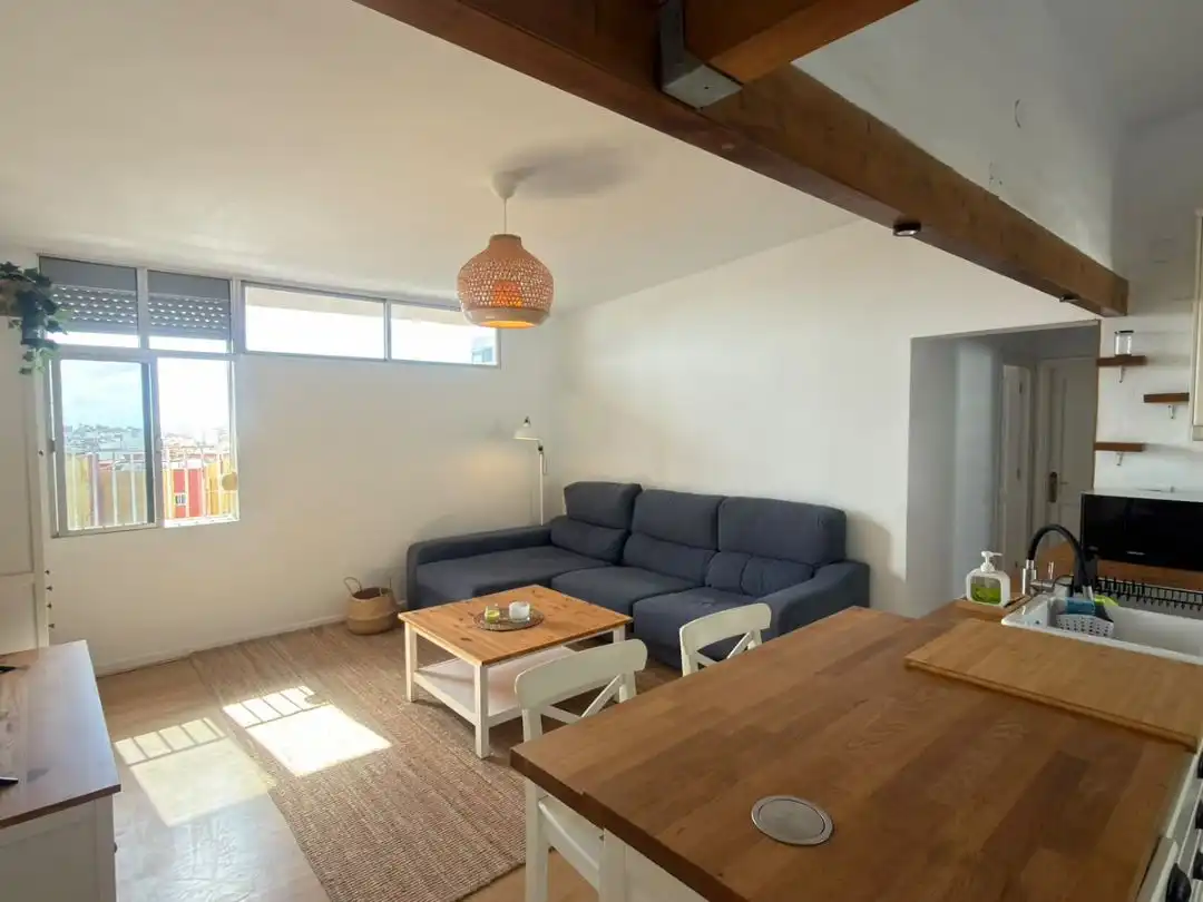 Sala d'estar de Pis de lloguer en Las Palmas de Gran Canaria
