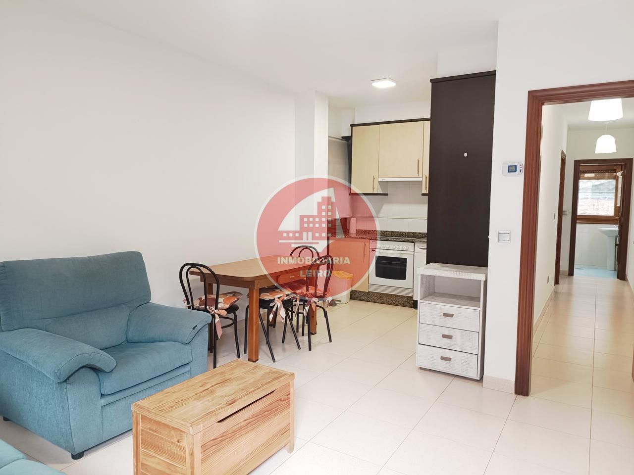 Sala de estar de Planta baja de alquiler en Pontevedra Capital  con Amueblado