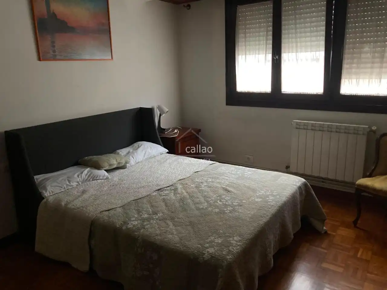 Schlafzimmer von Wohnung zur Miete in Ferrol mit Heizung und Möbliert