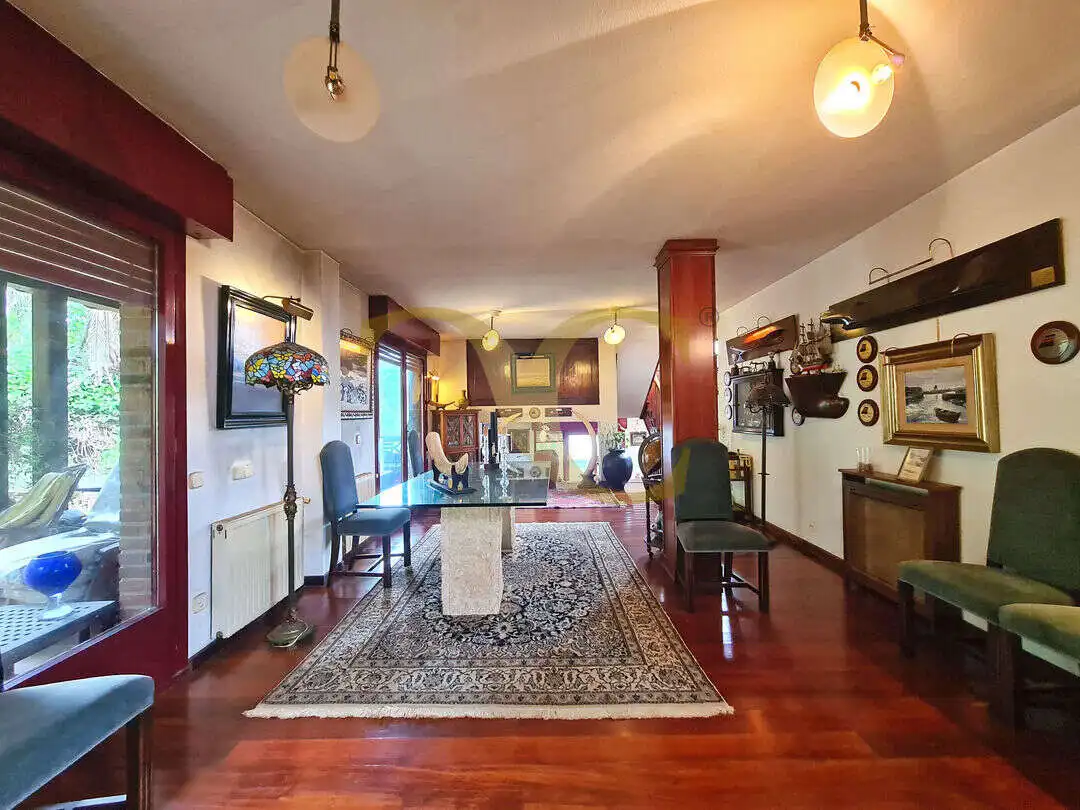Living room of Houses for sale in Gijón   with Heating, Private garden and Terrace