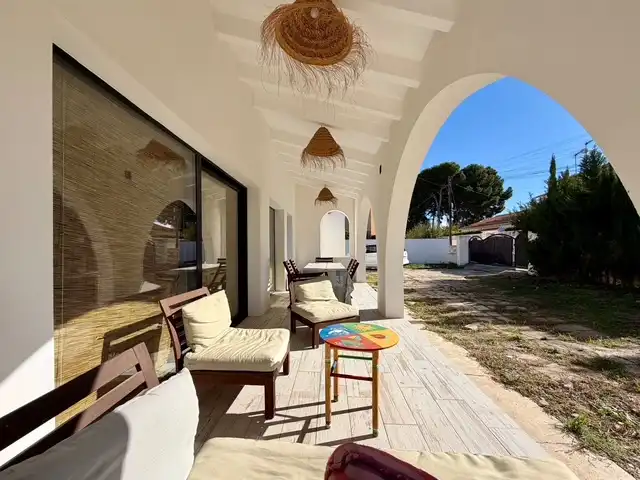 Terraza de Casa o chalet en venta en Dénia con Aire acondicionado, Calefacción y Jardín privado