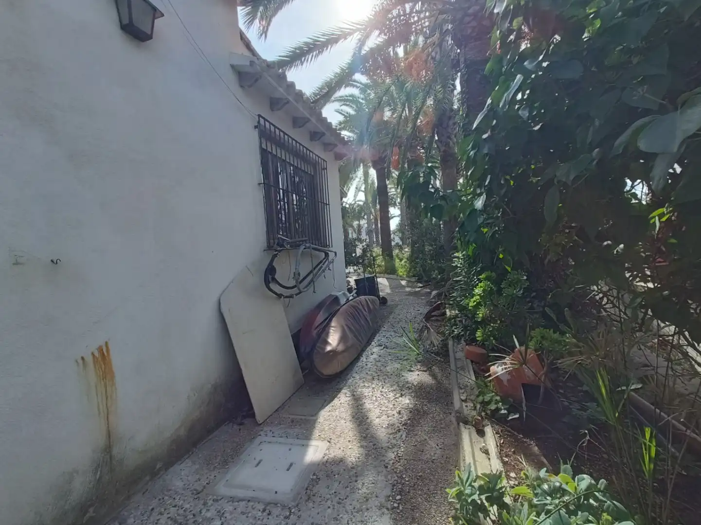 Vista exterior de Casa o xalet en venda en Dénia amb Calefacció, Jardí privat i Terrassa
