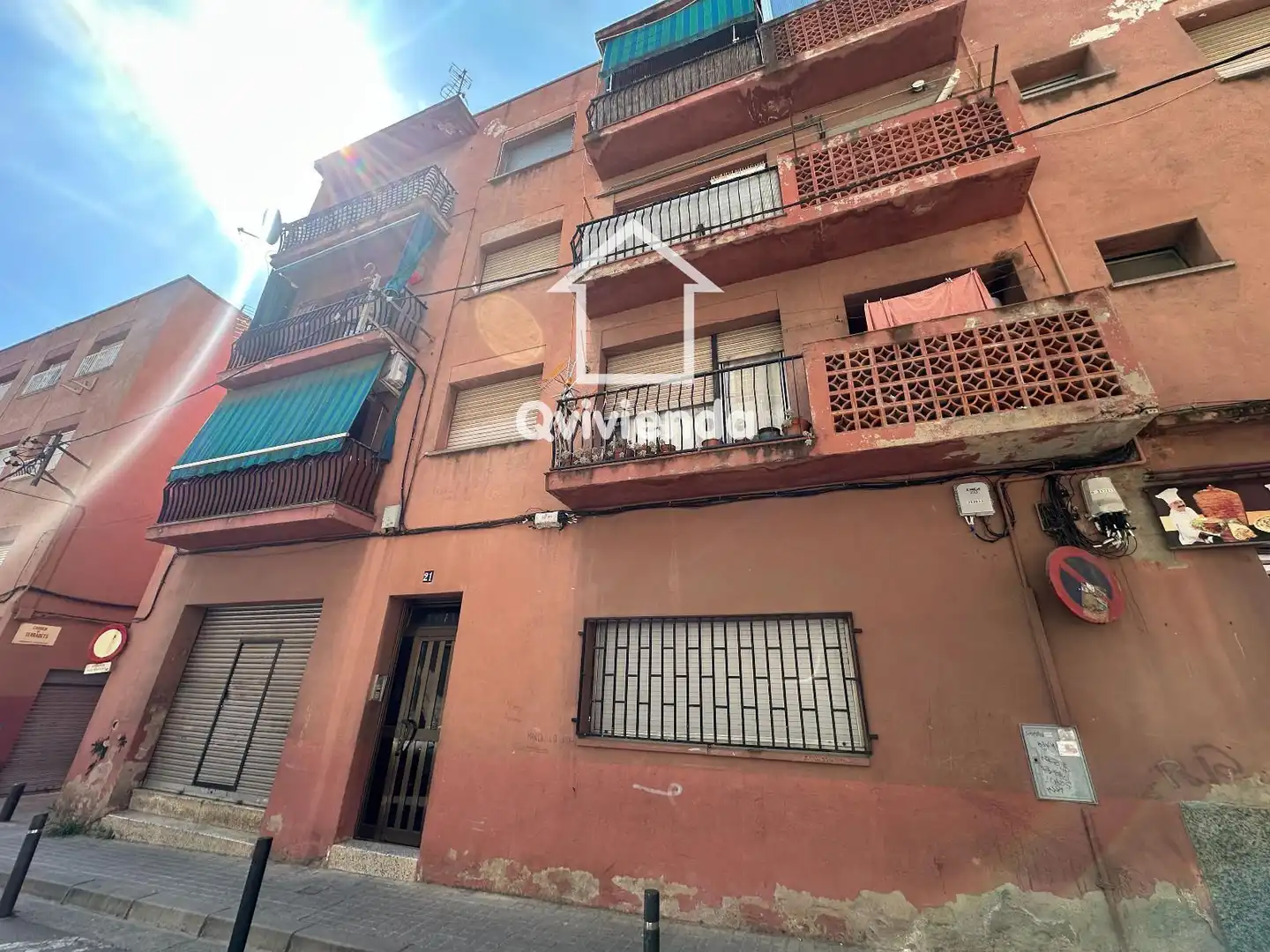 Vista exterior de Piso en venta en Sabadell con Terraza