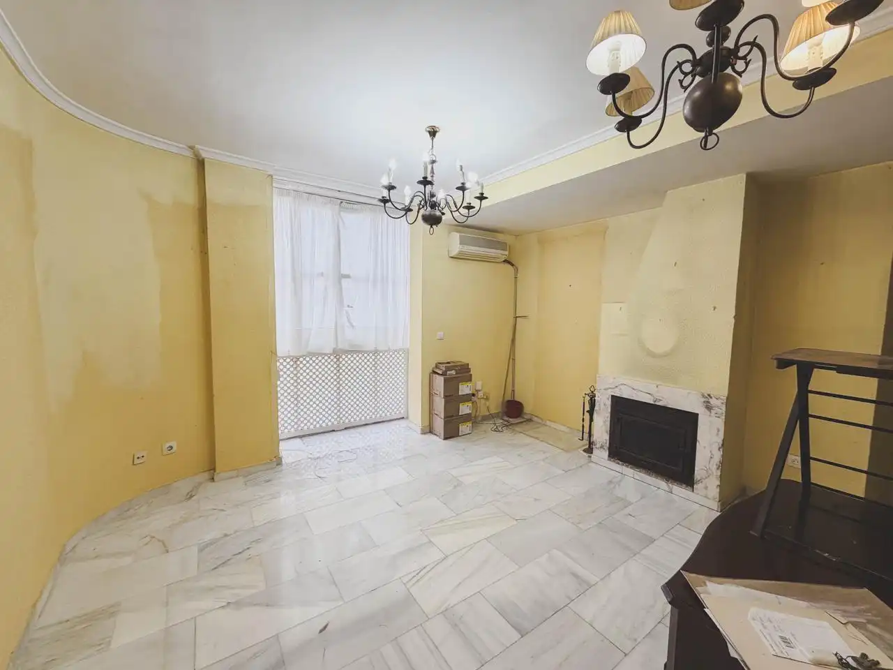 Sala de estar de Casa o chalet en venta en Cádiz con Aire acondicionado y Terraza
