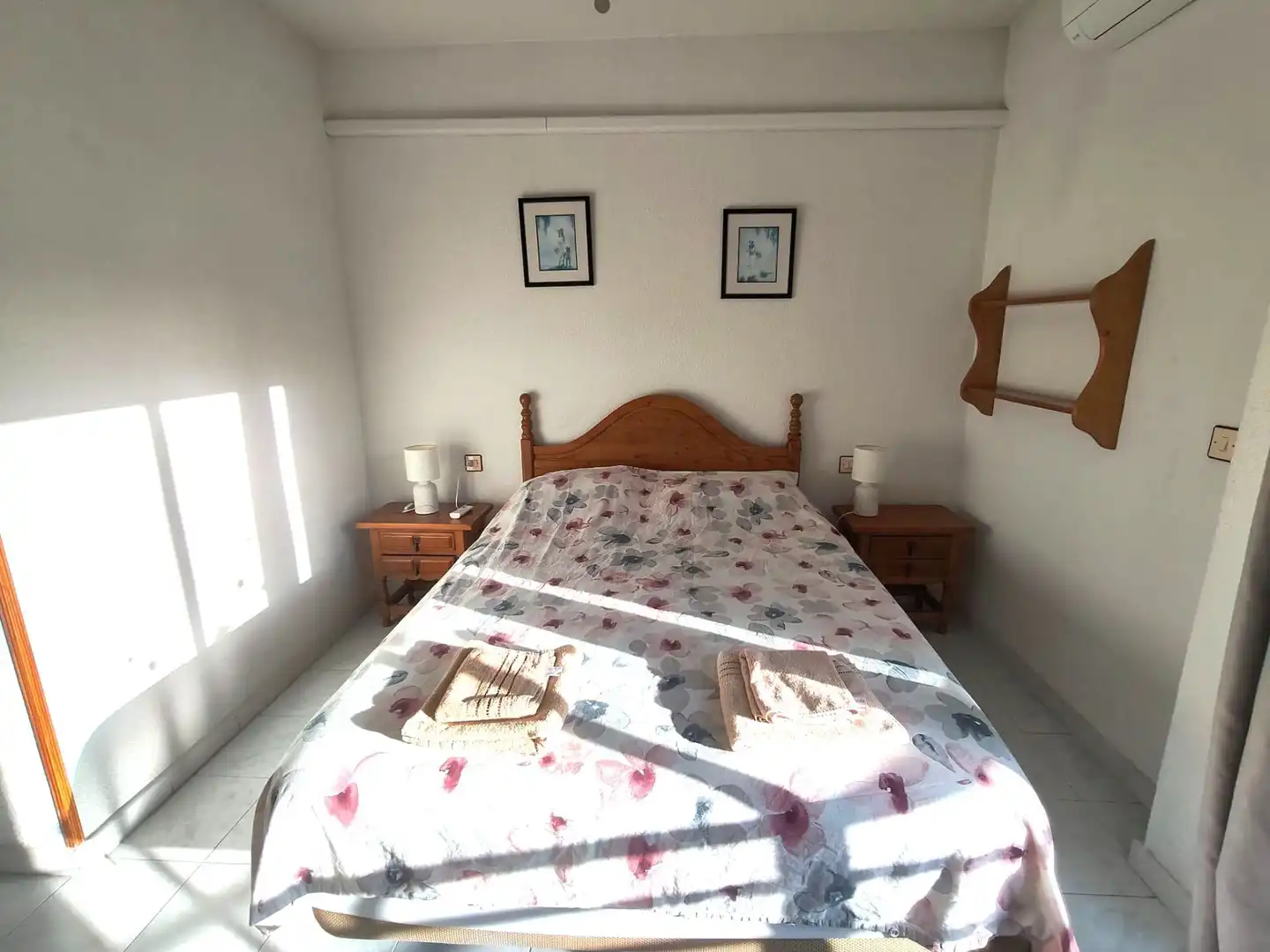 Dormitori de Apartament de lloguer en Santa Pola amb Aire condicionat, Calefacció i Terrassa