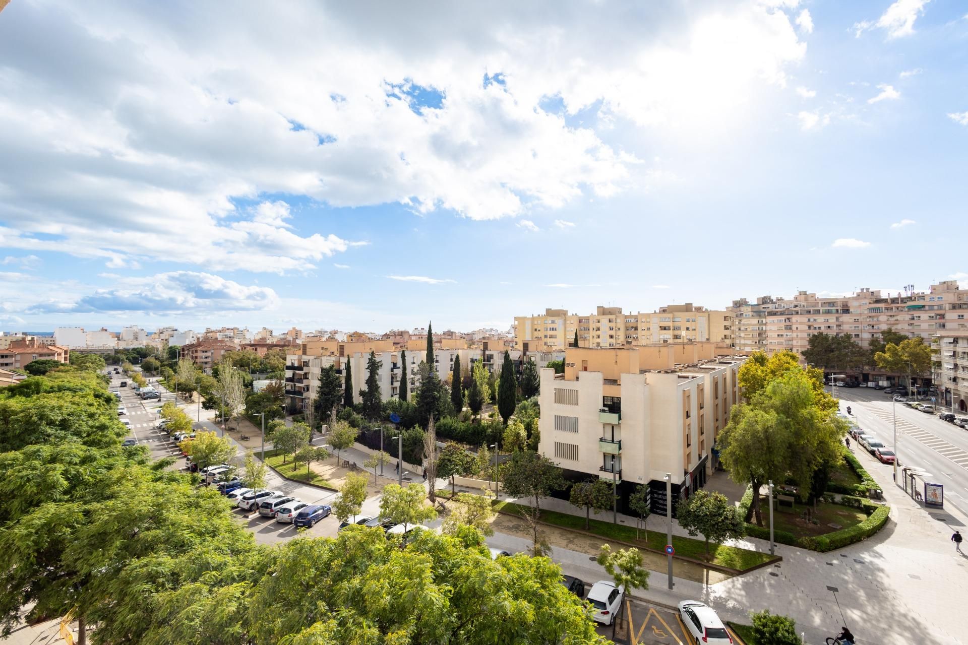 Exterior view of Attic for sale in  Palma de Mallorca  with Air Conditioner, Private garden and Terrace