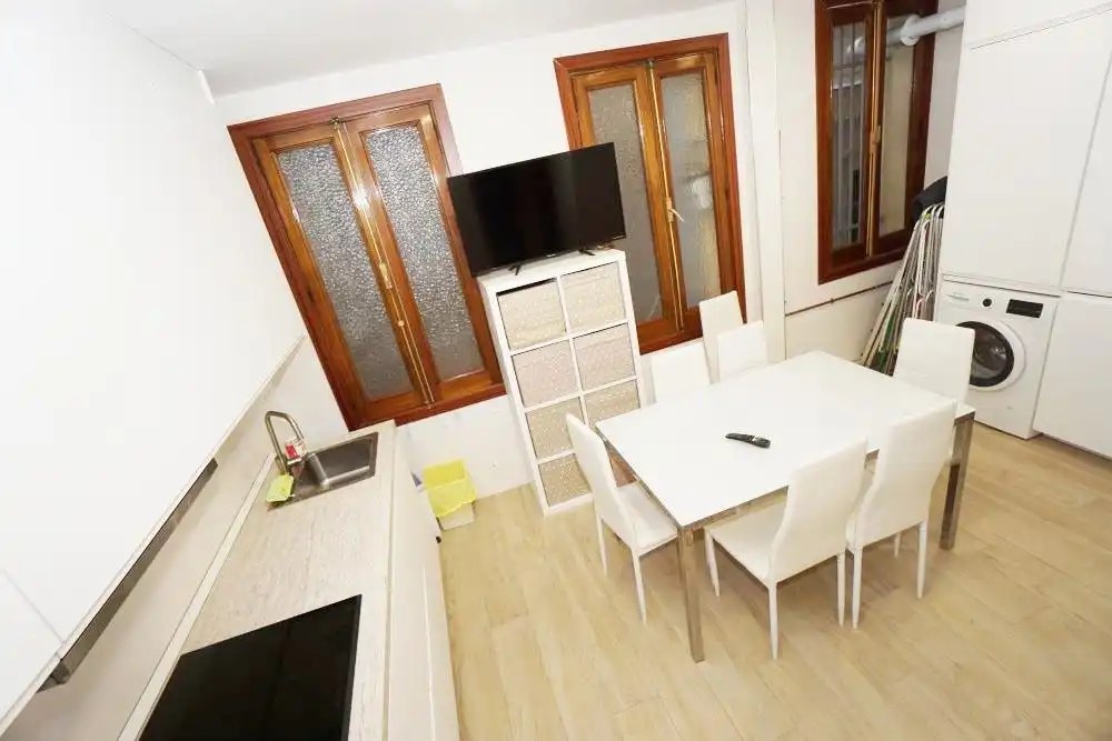 Cocina de Piso de alquiler en Madrid con Calefacción y Amueblado