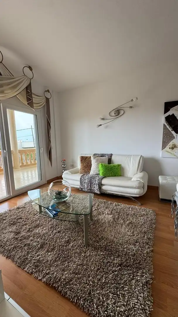 Living room of Flat for sale in Llucmajor  with Air Conditioner, Parquet flooring and Terrace