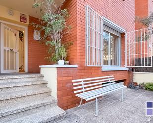 Exterior view of Flat for sale in  Barcelona Capital  with Air Conditioner, Heating and Private garden