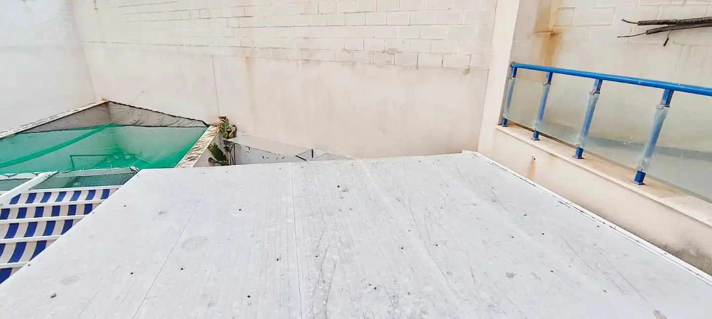 Terrasse von Wohnung zum Verkauf in Garrucha mit Klimaanlage, Terrasse und Abstellraum