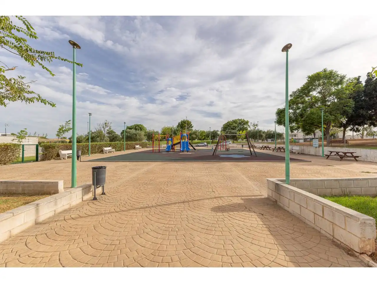 Terrace of Detached homes for sale in La Pobla de Vallbona  with Air Conditioner, Heating and Private garden