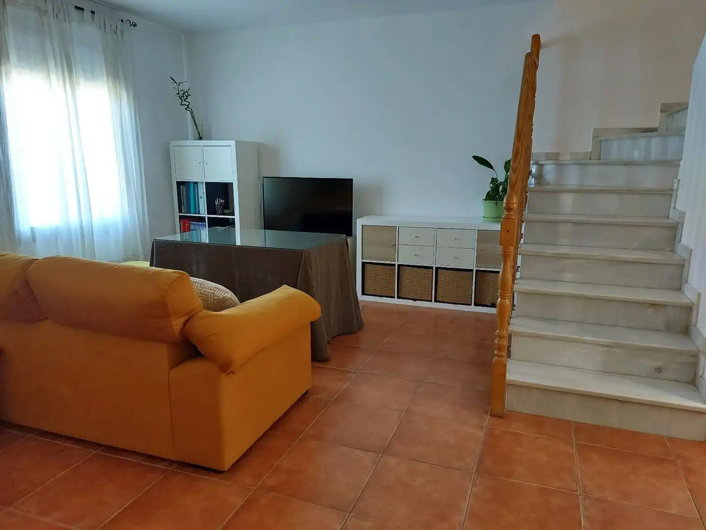Sala de estar de Casa adosada en venta en Ronda con Aire acondicionado y Trastero
