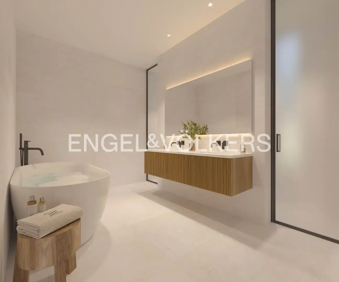 Baño de Casa o chalet en venta en Boadilla del Monte con Aire acondicionado, Calefacción y Jardín privado