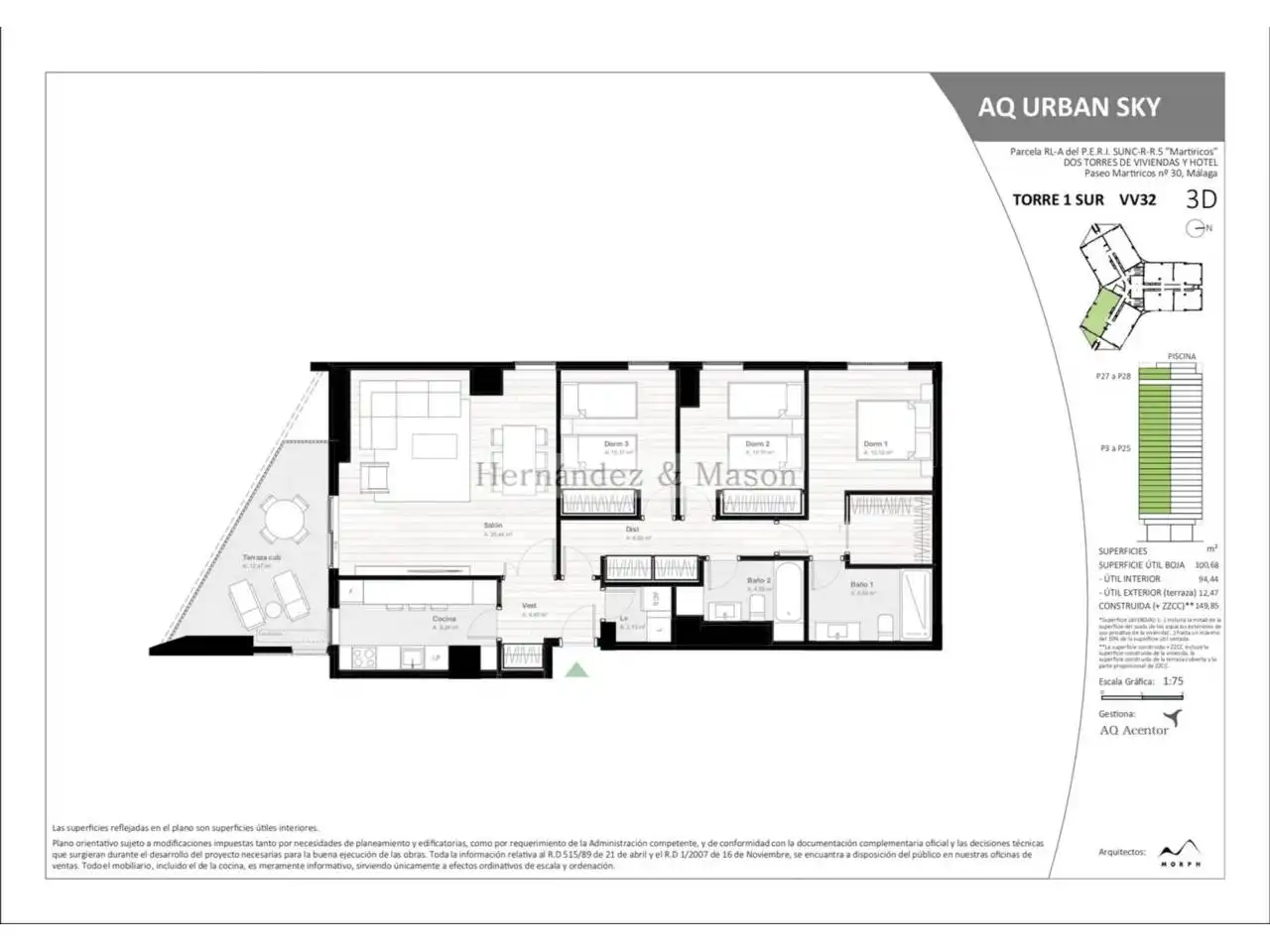 Flat with terrace for sale in Martiricos - La Roca, imagen 24