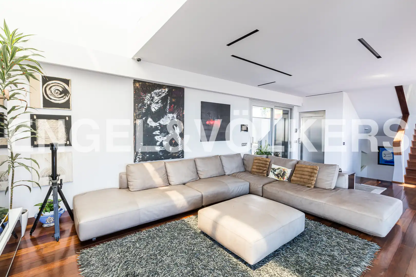 Sala de estar de Casa o chalet en venta en Gijón  con Calefacción, Parquet y Trastero