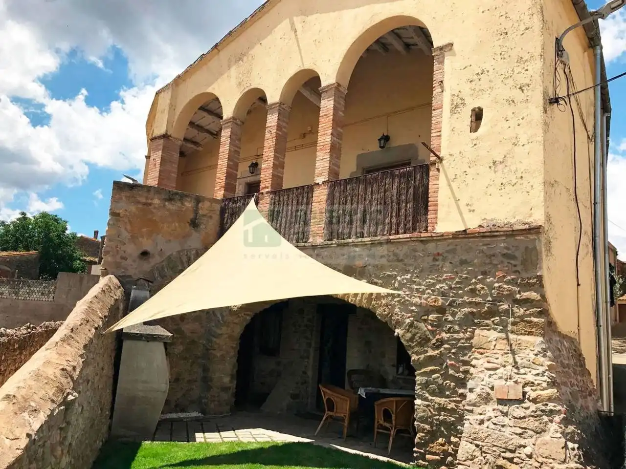 Vista exterior de Finca rústica en venta en Sant Joan de Mollet con Calefacción y Terraza