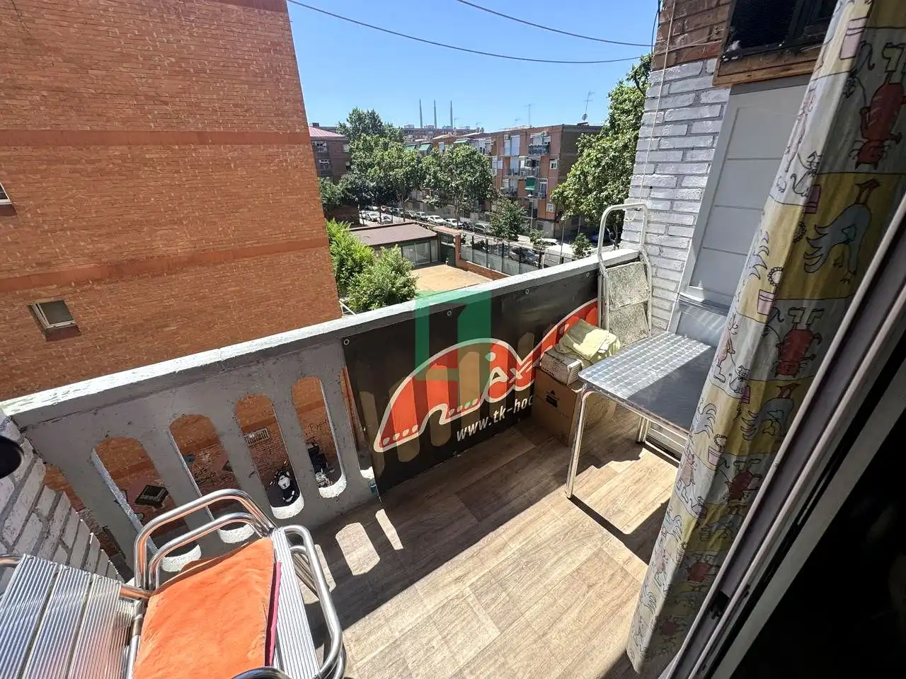 Balcony of Flat for sale in Badalona