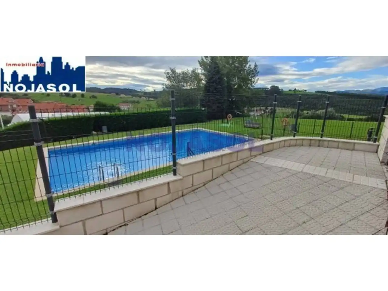 Swimming pool of Apartments for rent in Meruelo  with Heating, Parquet flooring and Terrace