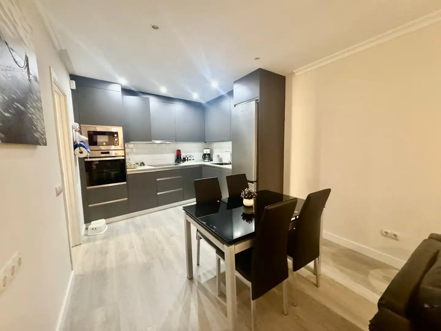 Cocina de Planta baja en venta en Fuengirola con Aire acondicionado, Parquet y Terraza