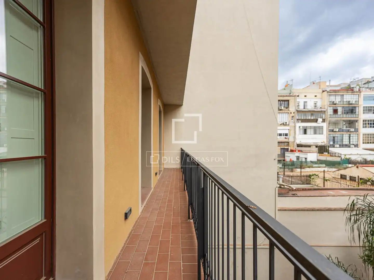 Terraza de Piso de alquiler en Girona con Aire acondicionado, Calefacción y Parquet