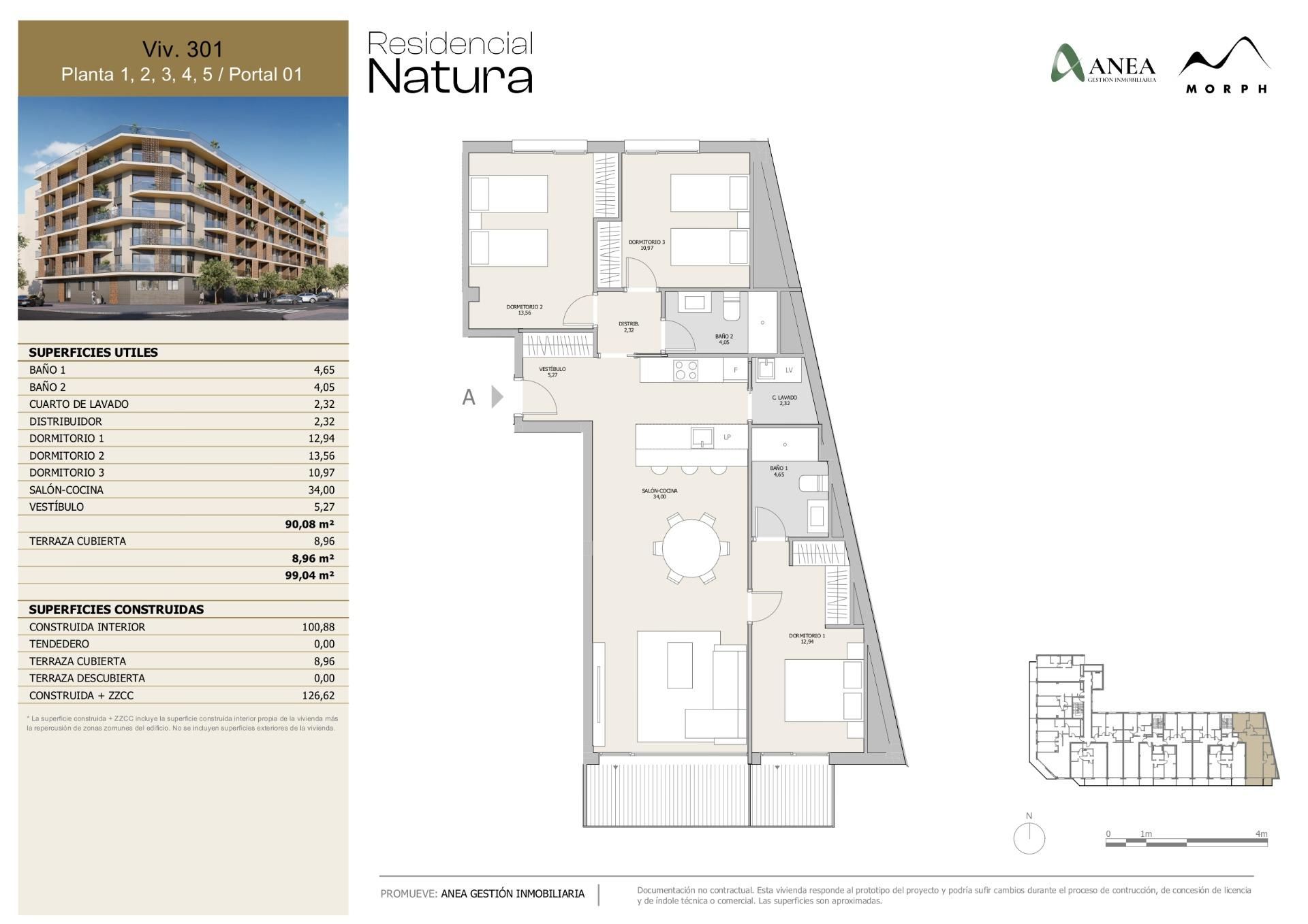 Flat for sale in Dénia  with Air Conditioner, Heating and Terrace